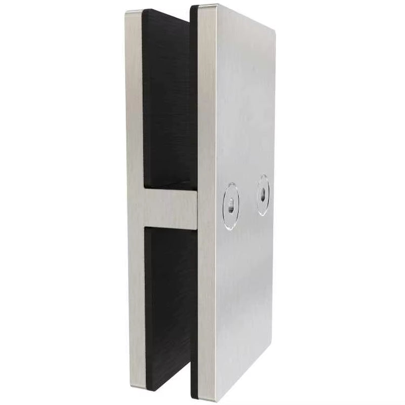 Pince à verre en acier inoxydable 2205/316 – Connecteur pour porte en verre, garde-corps de terrasse, escalier et balcon