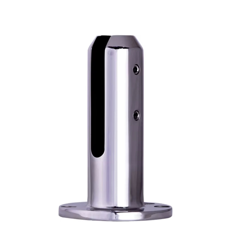 Pince à verre moderne 158 mm – Acier inoxydable duplex 2205 Aleader, finition miroir/satin/mat, pour escaliers, villa, clôtures de piscine et balustrades de balcon