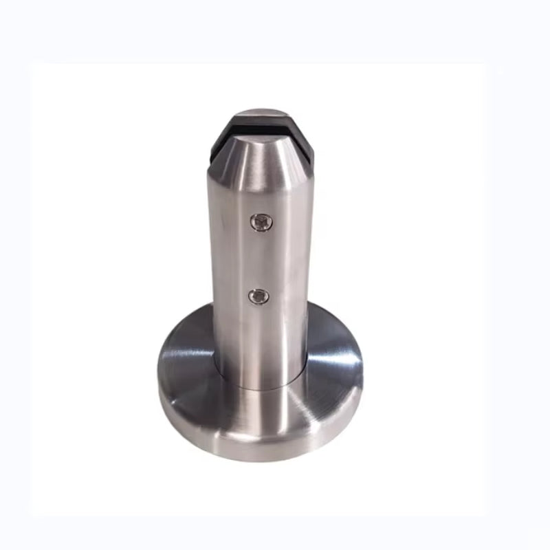 Pince à verre moderne 158 mm – Acier inoxydable duplex 2205 Aleader, finition miroir/satin/mat, pour escaliers, villa, clôtures de piscine et balustrades de balcon