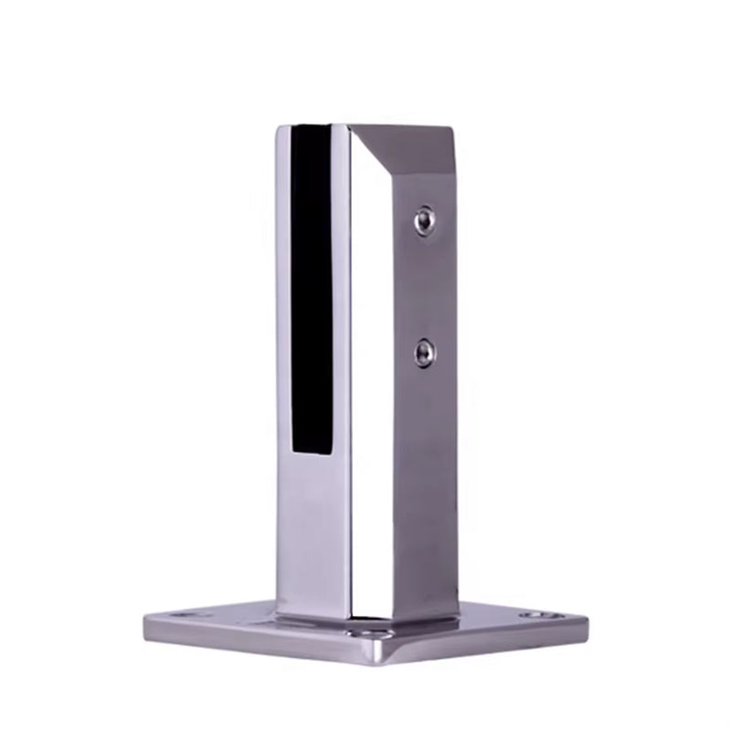 2205 Adjustable Square Glass Spigots Baseplate for Indoor/Outdoor Flooring Building Stair Swimming Pool Fencing for Glass