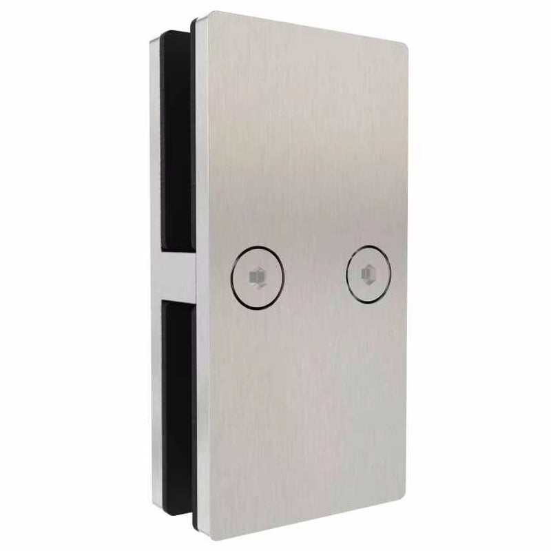 Pince à verre en acier inoxydable 2205/316 – Connecteur pour porte en verre, garde-corps de terrasse, escalier et balcon