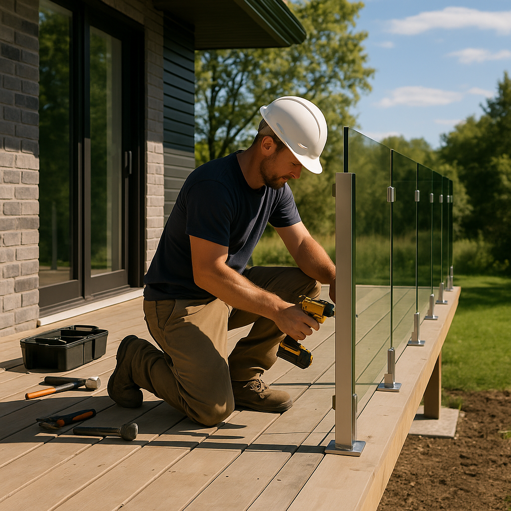 Étude & Soumission – Clôture en verre