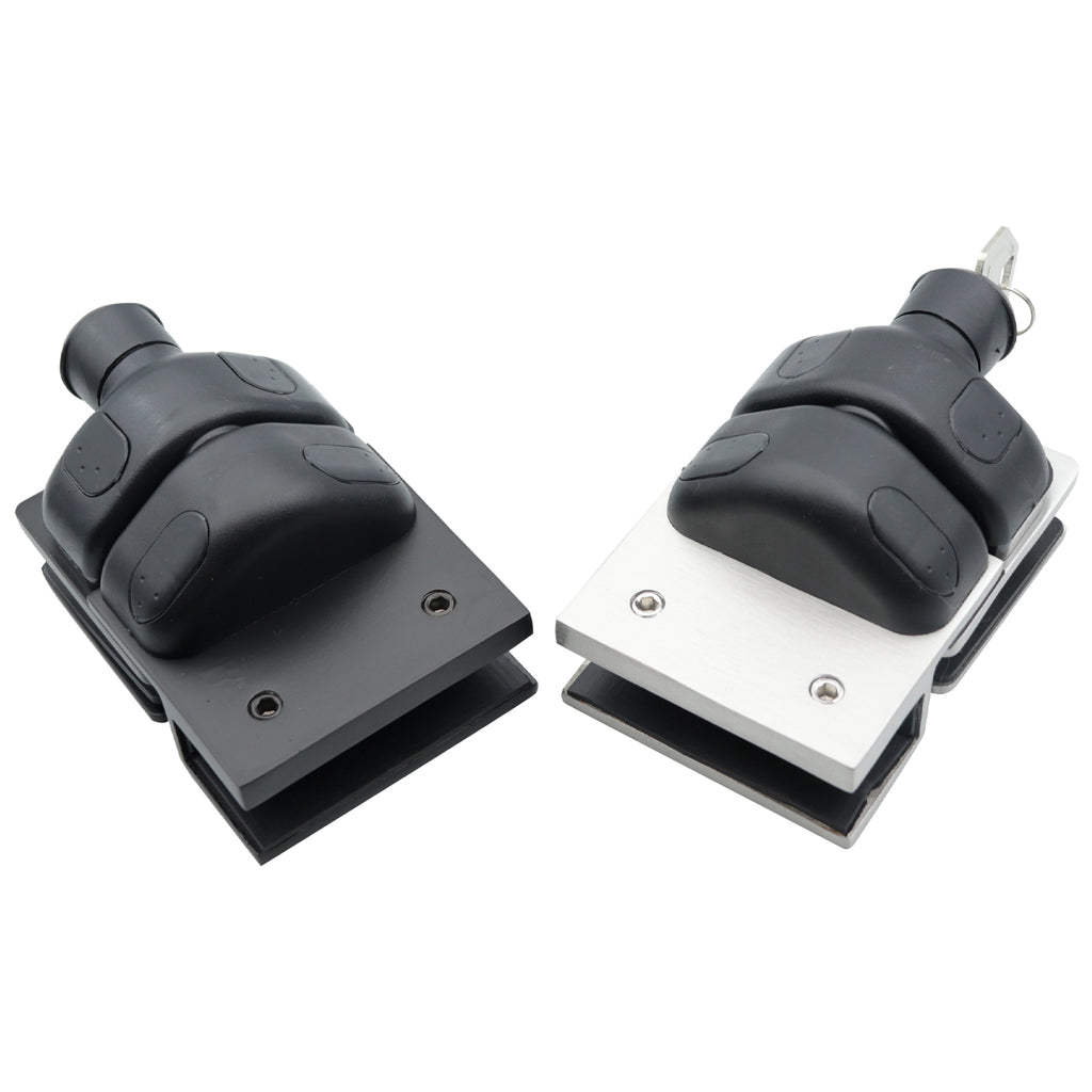 Serrure magnétique inox 2205 pour porte en verre – Sécurité piscine