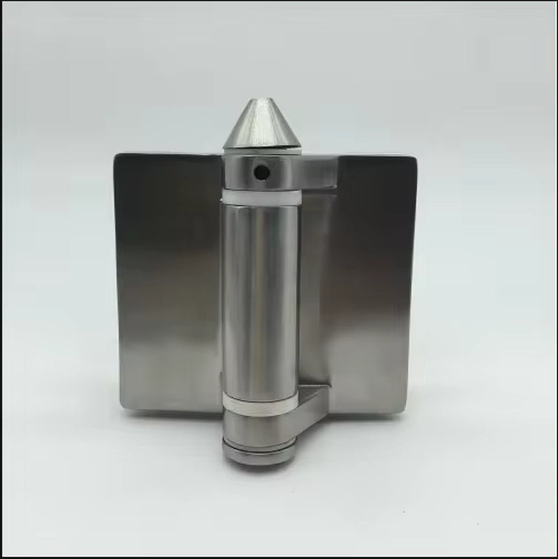 Charnière à ressort pour porte en verre – Acier inoxydable 2205 haute résistance, pour clôtures de piscine, garde-corps de terrasse