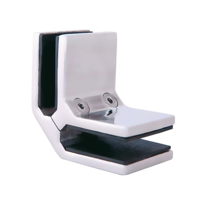 Équerre à 90° pour verre à verre – Connecteur d’angle en acier inoxydable pour garde-corps, pince à verre