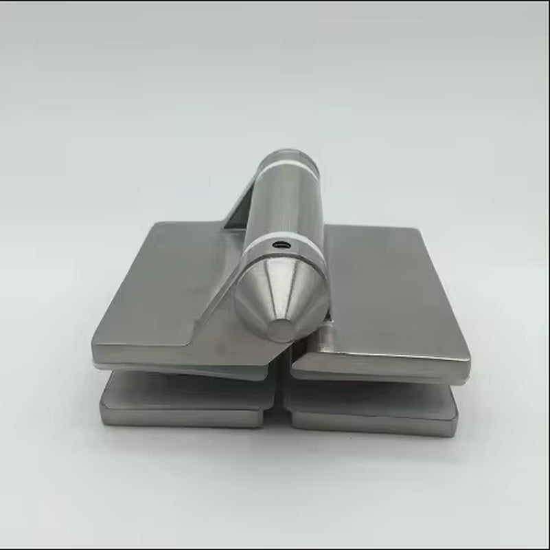 Charnière à ressort pour porte en verre – Acier inoxydable 2205 haute résistance, pour clôtures de piscine, garde-corps de terrasse