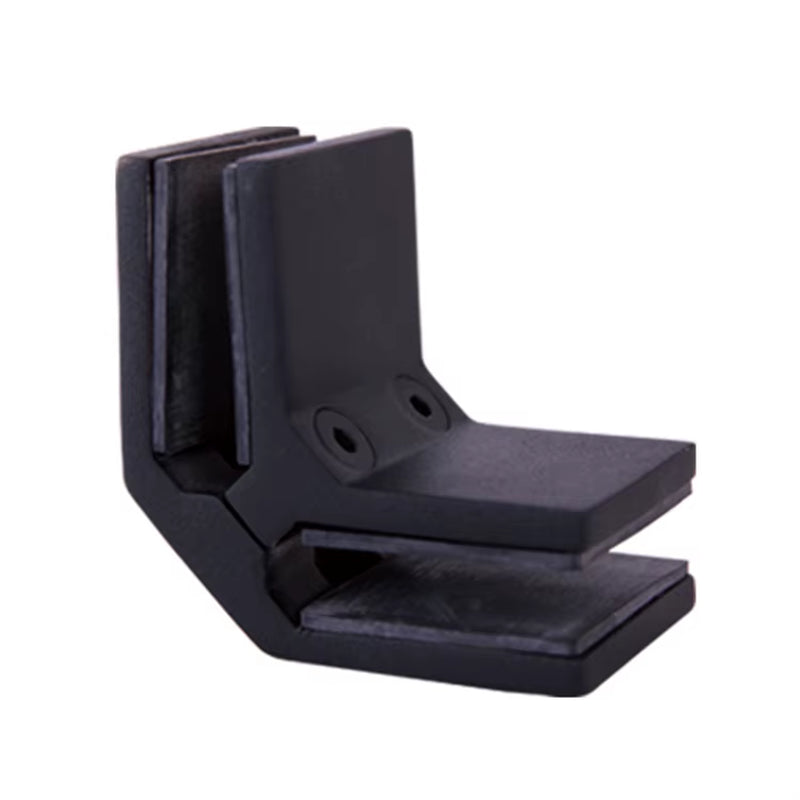 Équerre à 90° pour verre à verre – Connecteur d’angle en acier inoxydable pour garde-corps, pince à verre