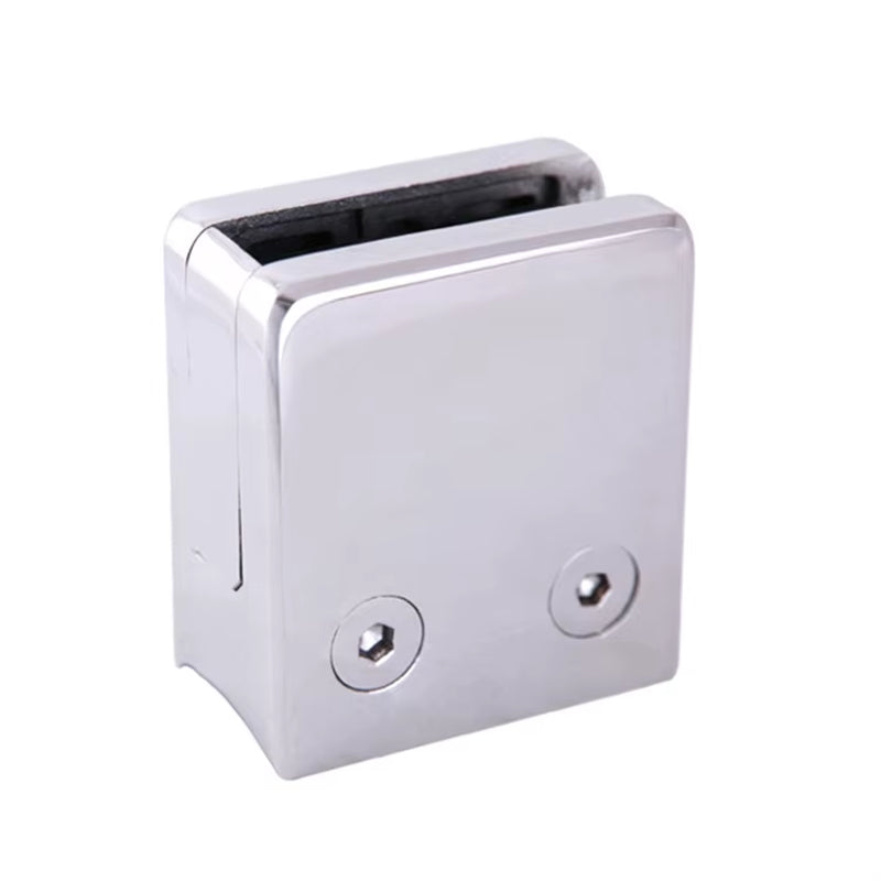 Pince à verre pour balcon – Acier inoxydable moulé à la cire perdue, clip ajustable pour fixation murale, garde-corps de piscine