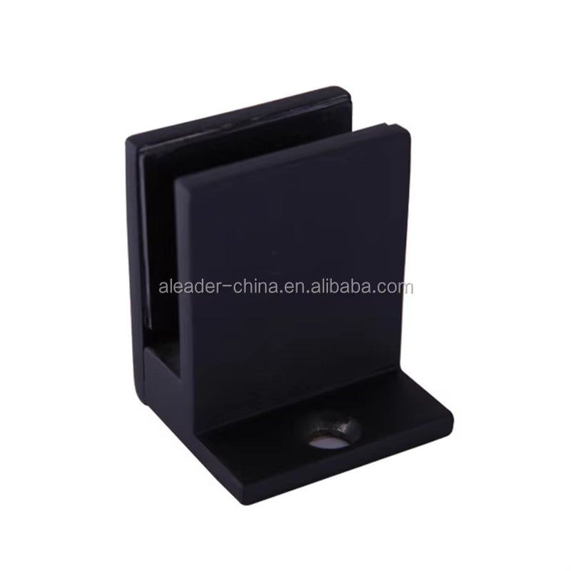 Pince à verre murale moderne à 90° – Clip fixe en acier inoxydable pour accessoires de salle de bain